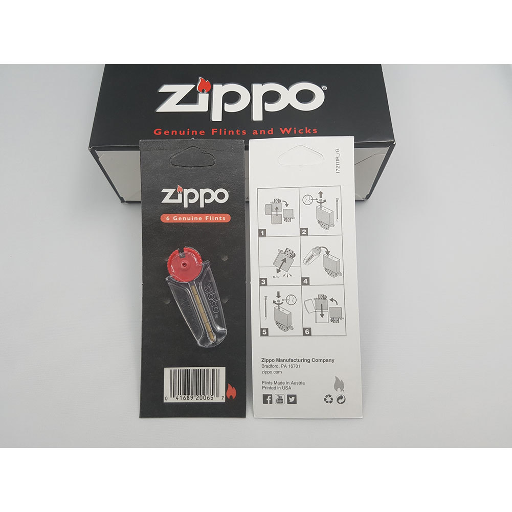 Zippo Oriental Arms BR Lighter Genuine Original Packing 6 Flints set Gift