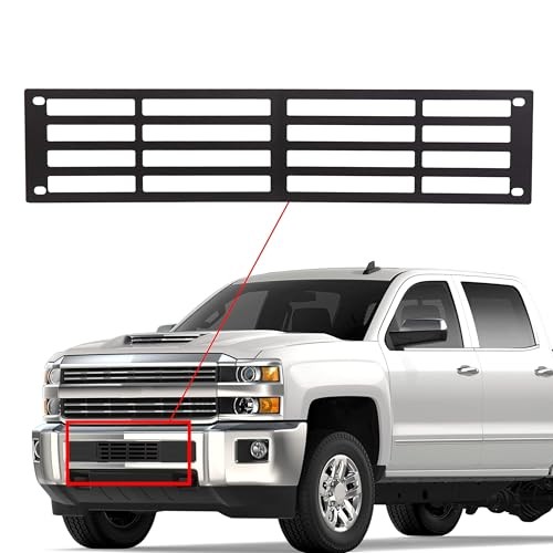 Lower Grille Grill Compatible with 2015-2019 Chevrolet Chevy Silverado 2500