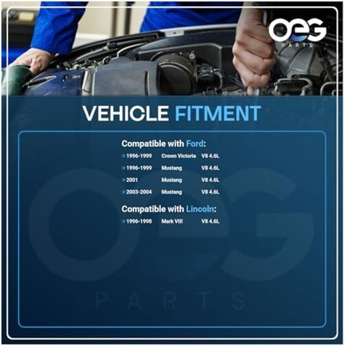OEG Parts New Alternator Compatible With Ford Mustang 4.6L DOHC V8 1996-04,