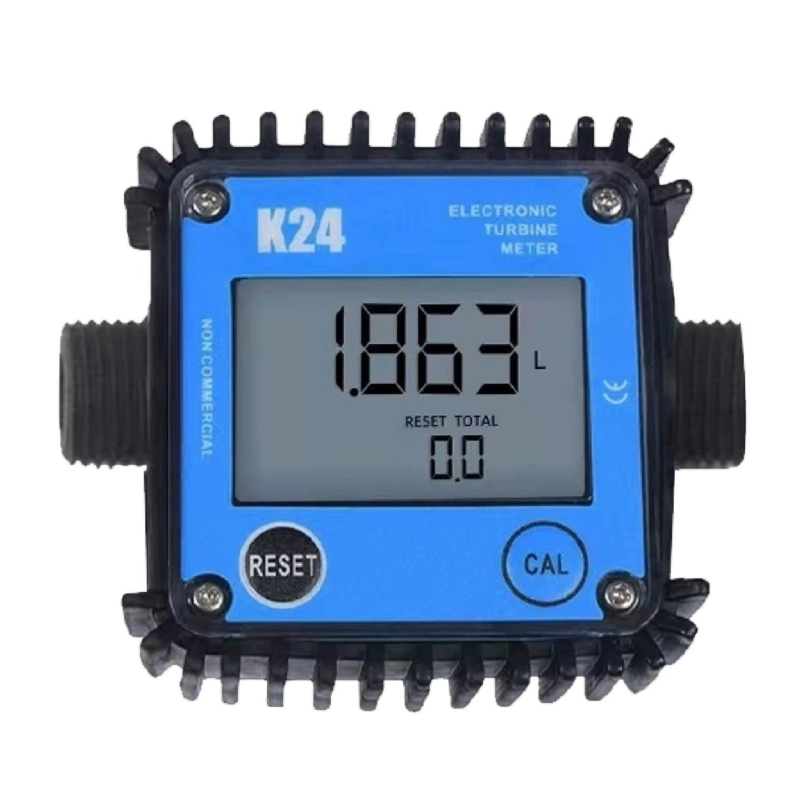 Electronic Turbine Fuel Flow Meter G3/4 G1 G1.5 G2 Inch Diesel Petrol Water Digi