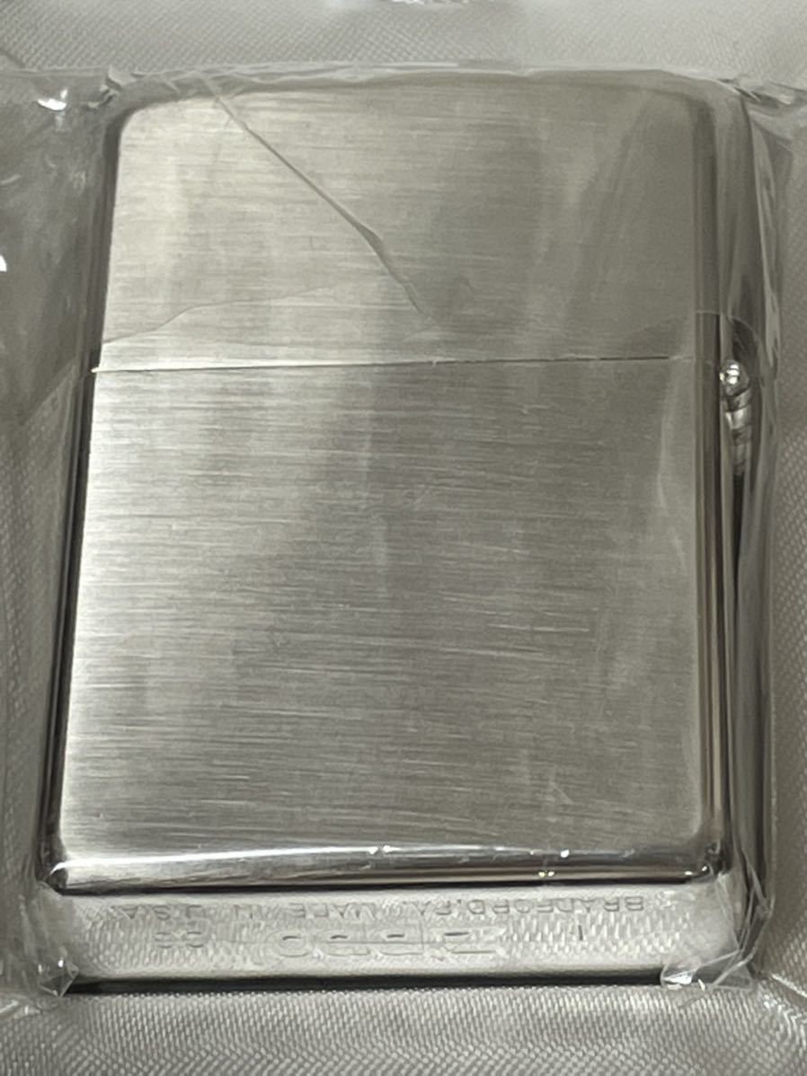 Zippo Deep Impact Gold Silver Metal 3D Metal DEEP IMPACT Made in 2006 Horse Raci