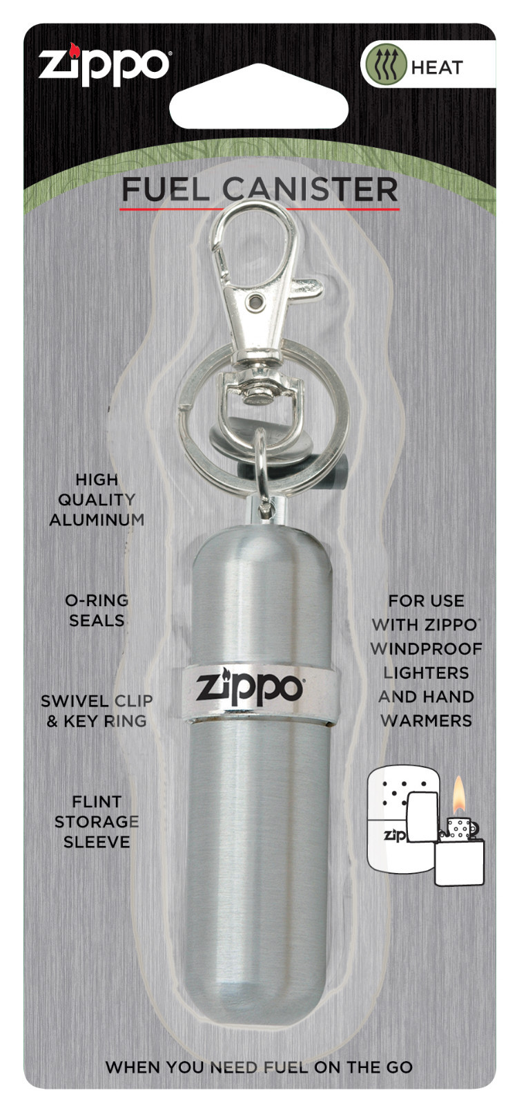 Zippo Aluminum Fuel Canister 121503 ACCESSORIES Gift **