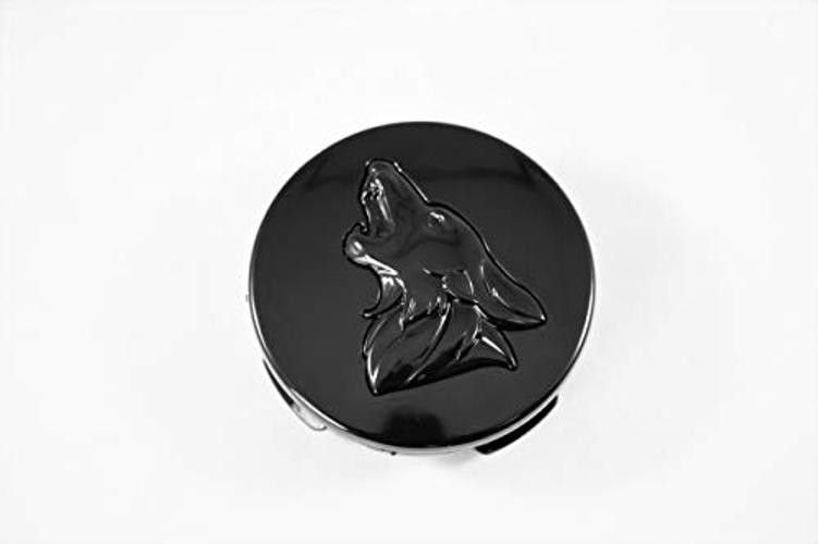 Coyote Wheel Center Caps for Ford Mustang- Fits 2015+ OEM Wheels – 54mm Chrome