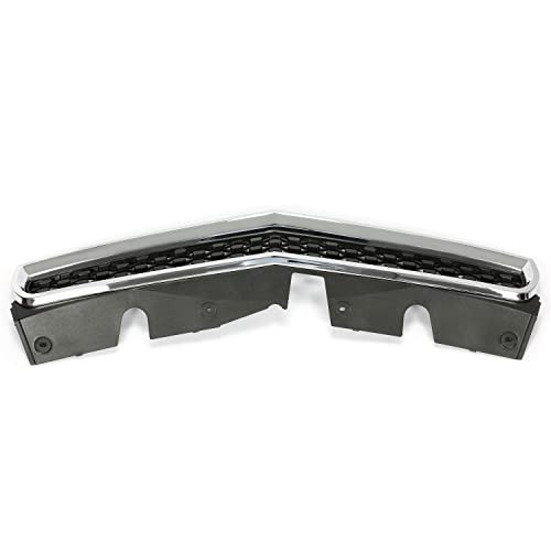 Upper & Lower Grille Grill Compatible with 2010-2015 Chevy Chevrolet Equinox