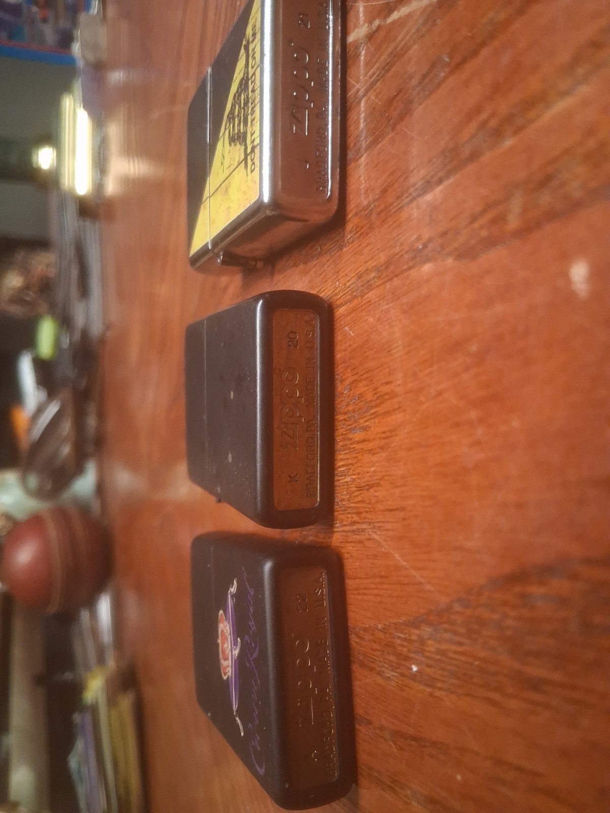Set Of 3 Zippo Lighters Crown Royal Dont Tread On Me Bradford Pa