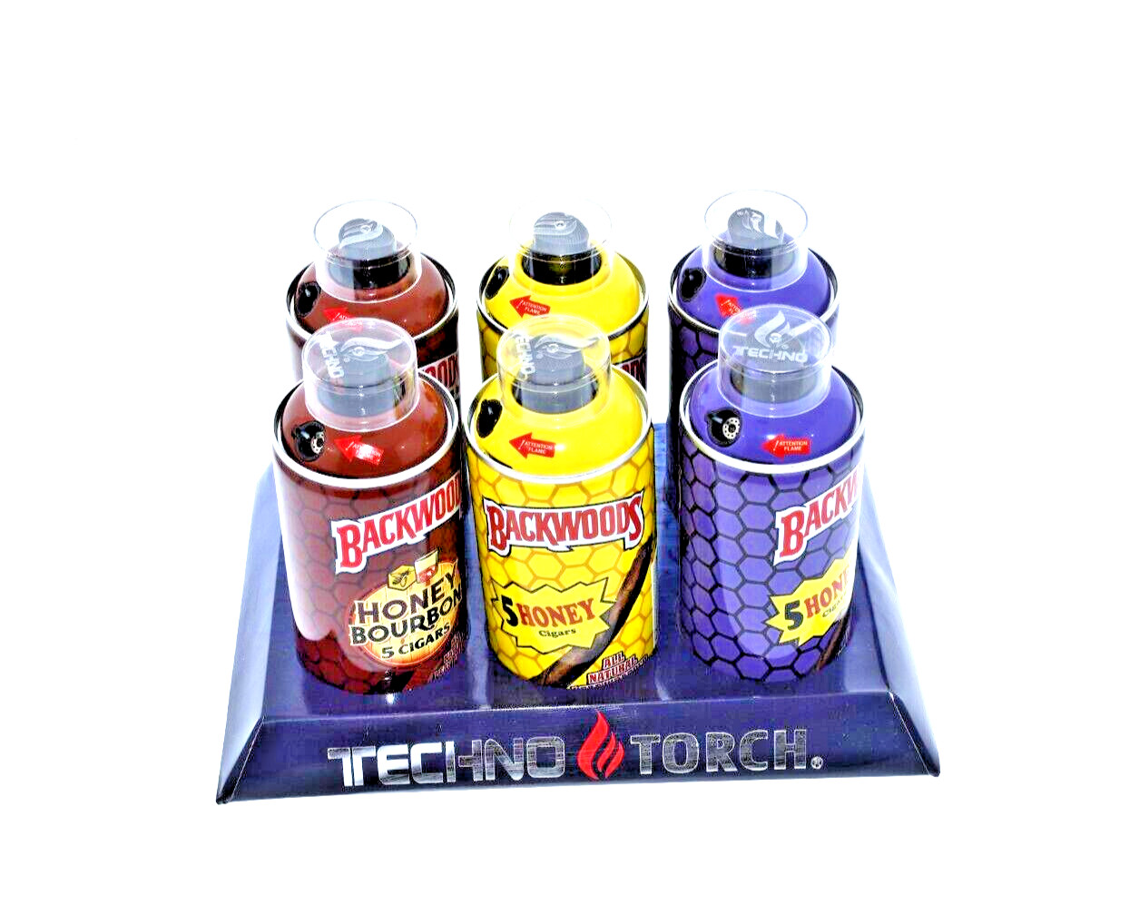 TECHNO SMALL SPRAY CAN TORCH-COUNT 1