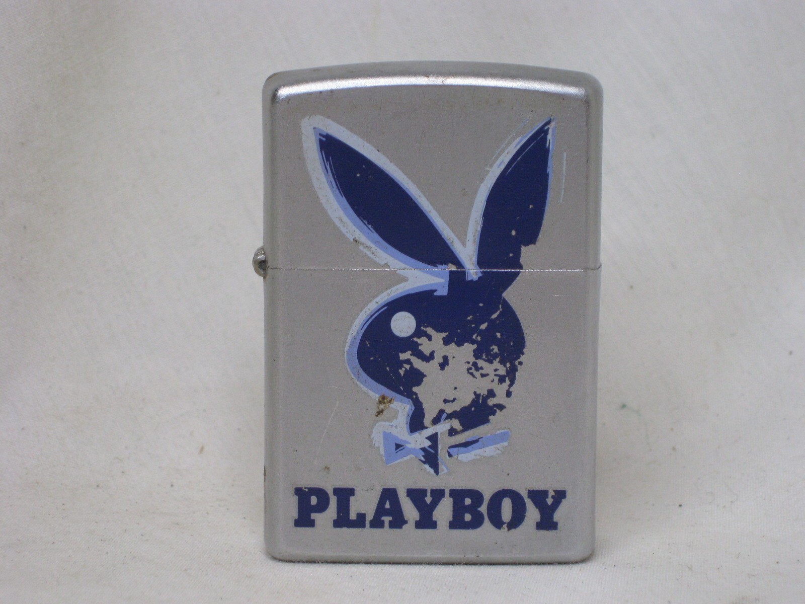 pre-owned PLAYBOY ZIPPO Lighter B 07 Bradford U.S.A. bunny rabbit logo *PLEASE