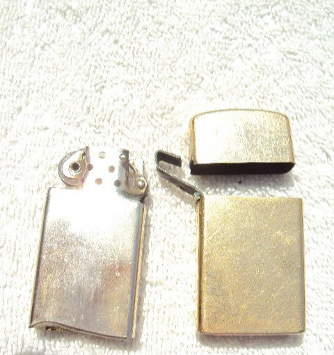 1957 10k Gold Filled Slim Zippo Lighter First Place SUNOCO 1958 Moonshiner