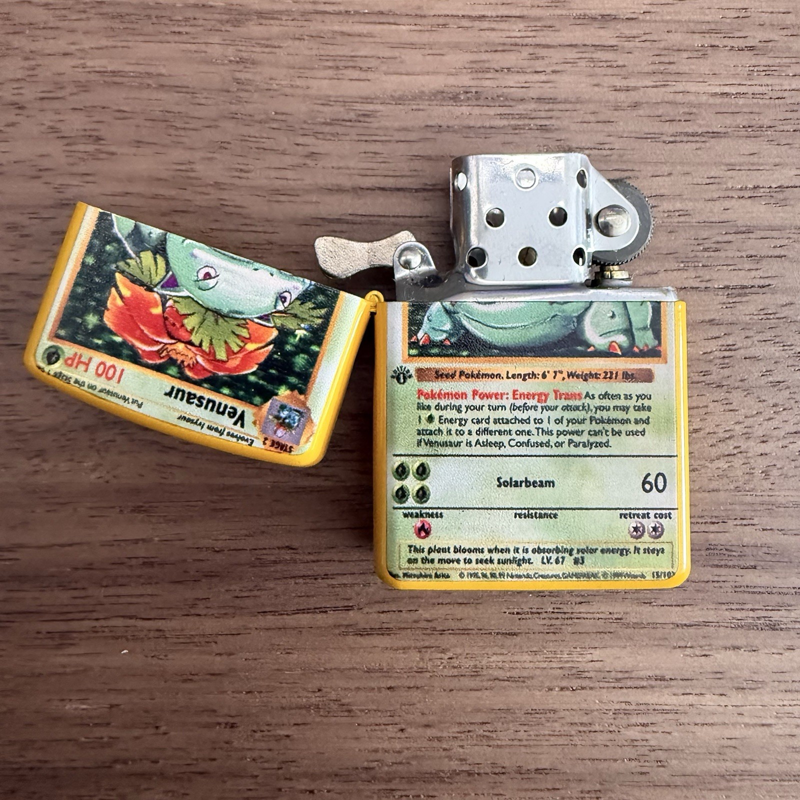 Charizard, Blastoise & Venusaur Lighter Set | 3pc Windproof Refillable Bundle