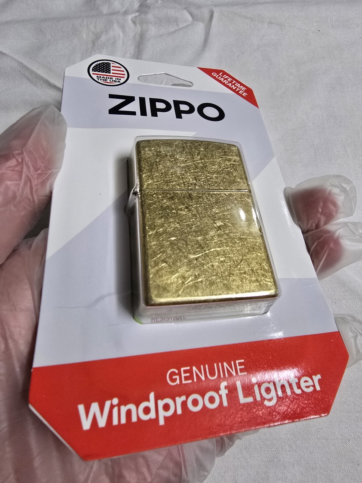 Zippo 2023 Street Brass Lighter. NEW SEALED UNUSED. RARE