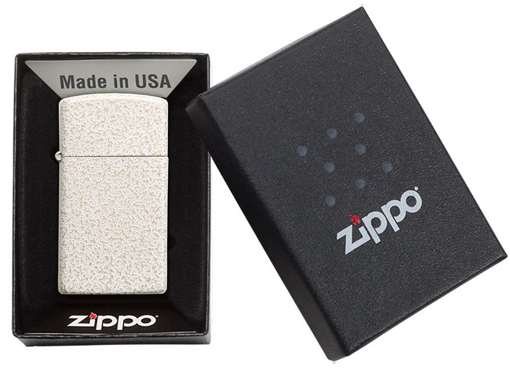 Zippo Slim Windproof Mercury Glass Lighter, 49265, New In Box