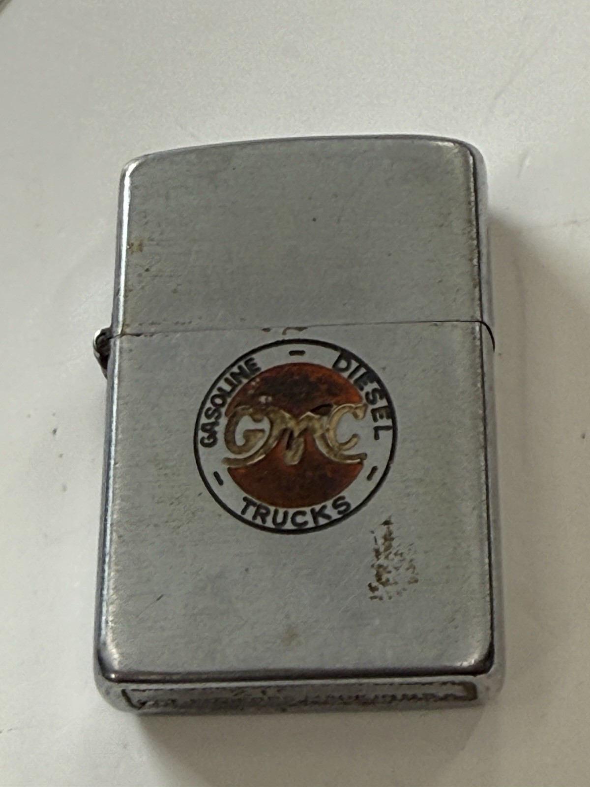 ZIPPO 1951 GMC GASOLINE & DIESEL TRUCKS ADVERTISING LIGHTER U175