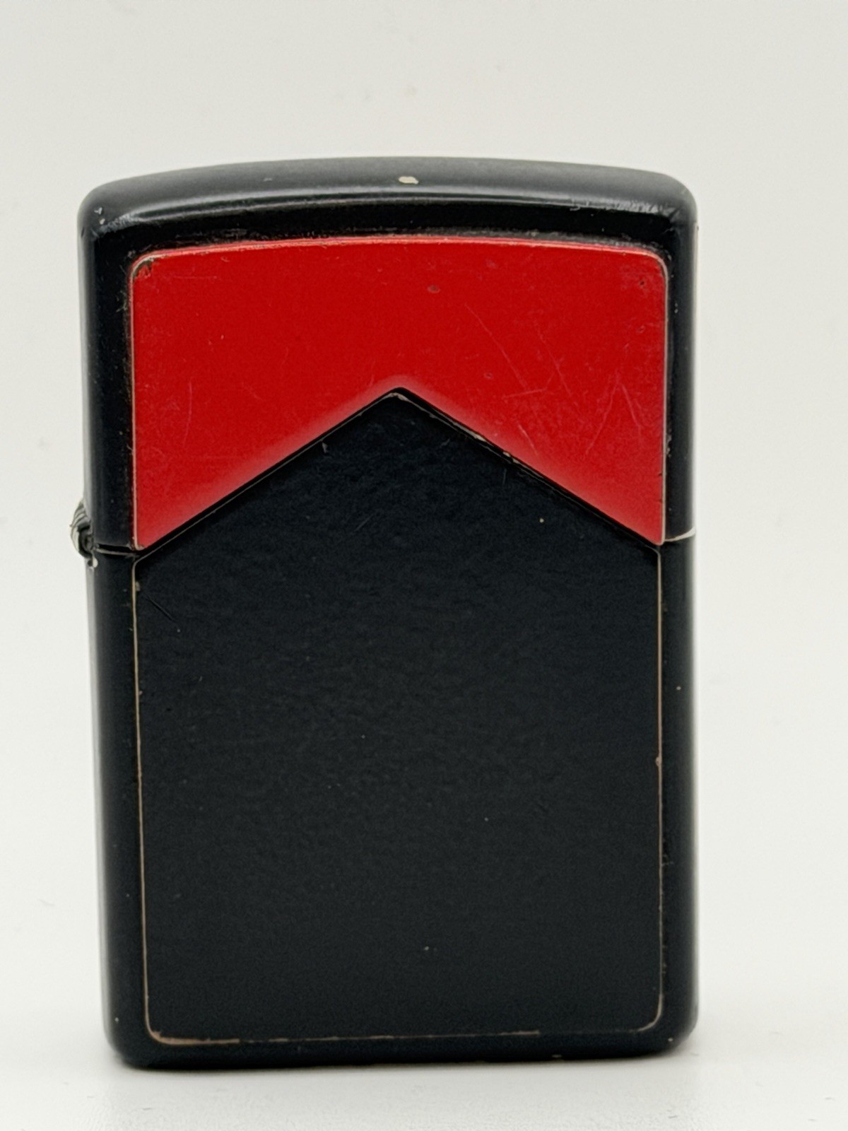 Vintage 1997 Marlboro Red Roof Black Matte Zippo Lighter
