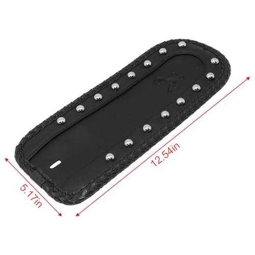 Motorcycle Rear fenders Bib Vinyl PU Leather 2018-2020 Vinyl Leather with Rivet