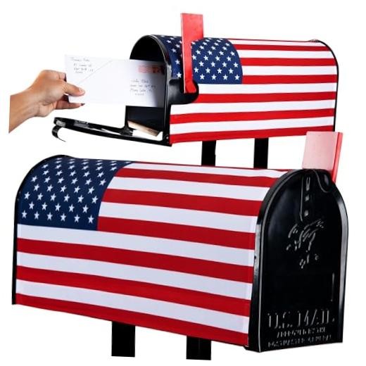 USA Magnetic Mailbox Cover – Durable & Stylish Patriotic Mailbox USA Flag