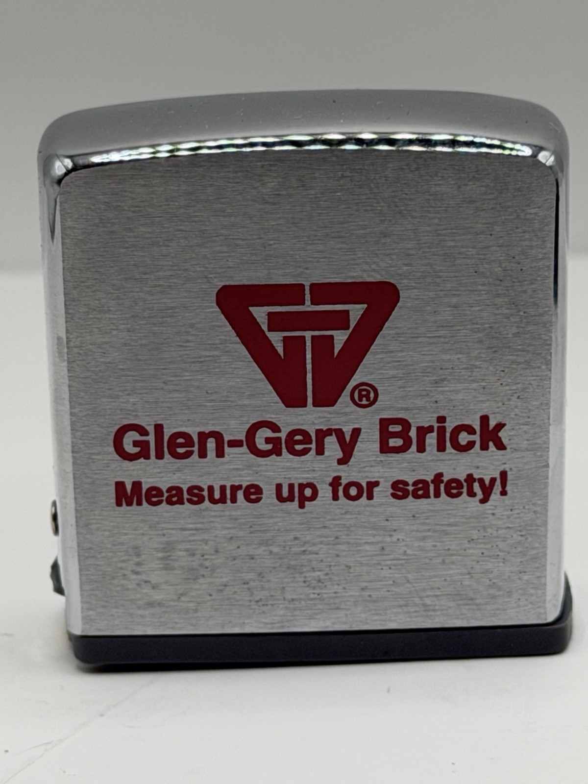 Vintage Glen Gery Brick Advertising Chrome Zippo Lighter New B39