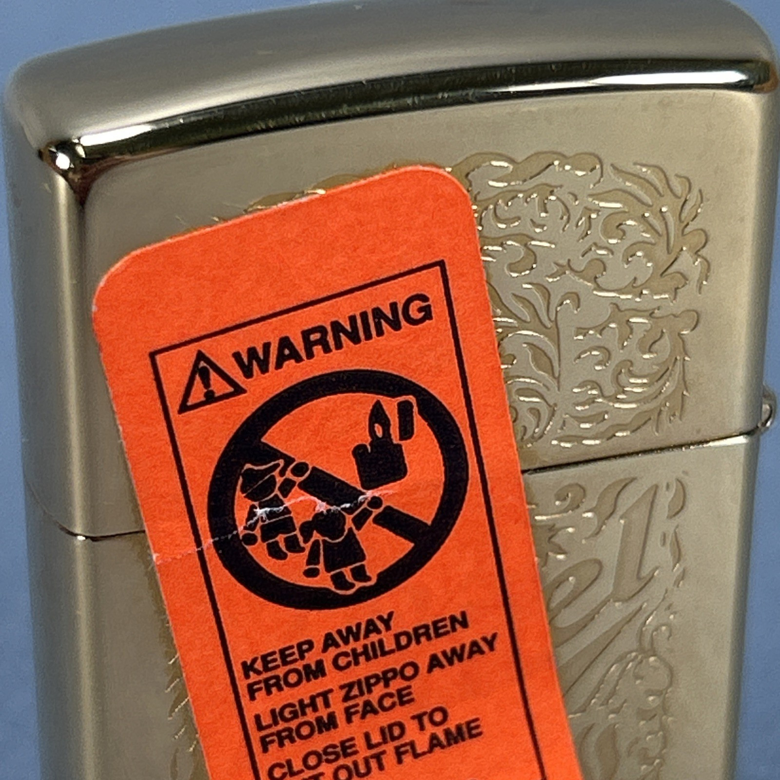 Zippo Lighter Camel Double Sided 22k Gold Plated Over Brass 1995