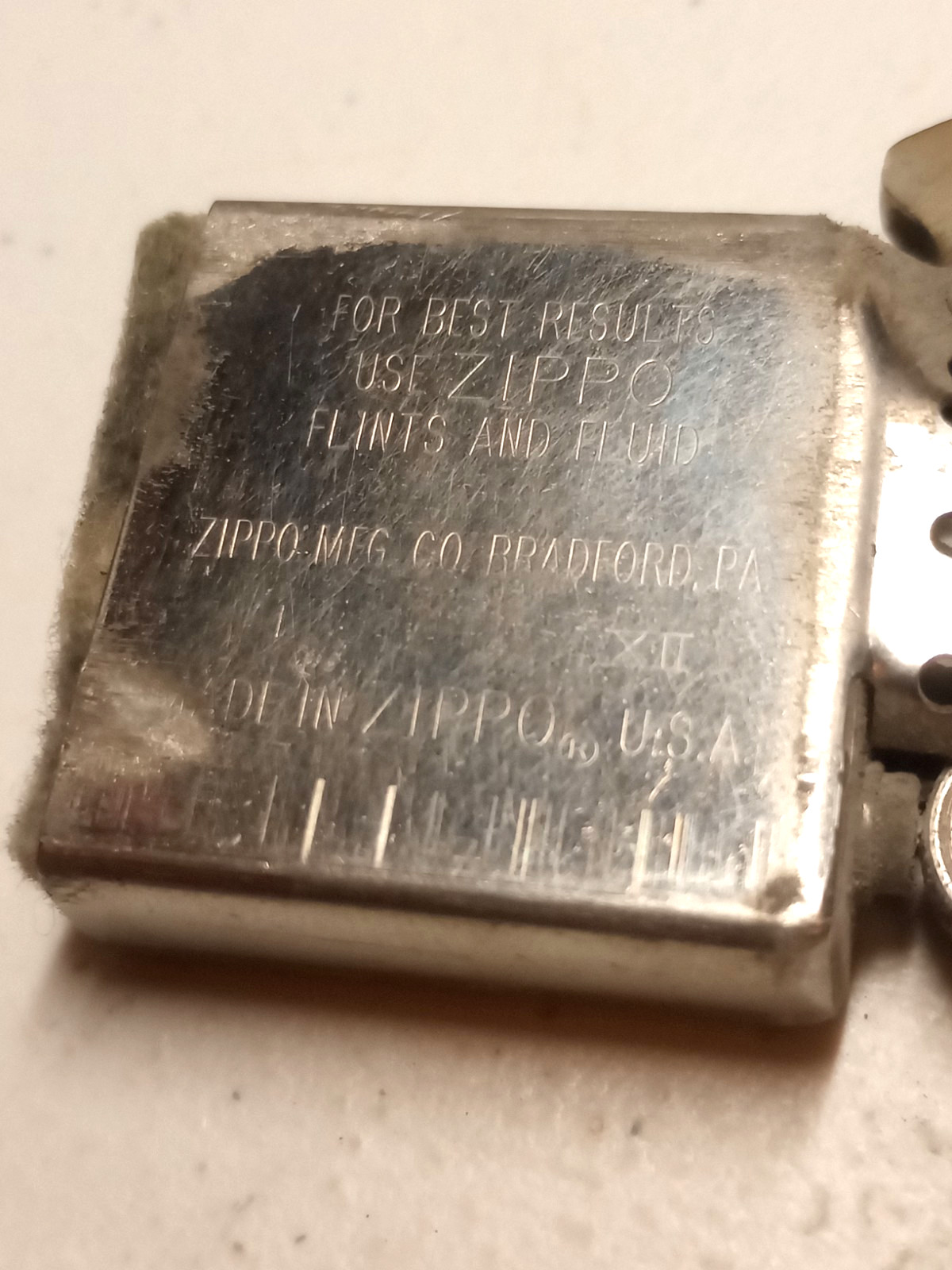 Vtg 1996 Zippo Cigarette Lighter Iwo Jima US Marines Raising Flag Box Nice Snap!
