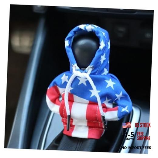 US Flag Design Car Gear Shift Cover—Fashionable Gear Shift—Colorful/U+D
