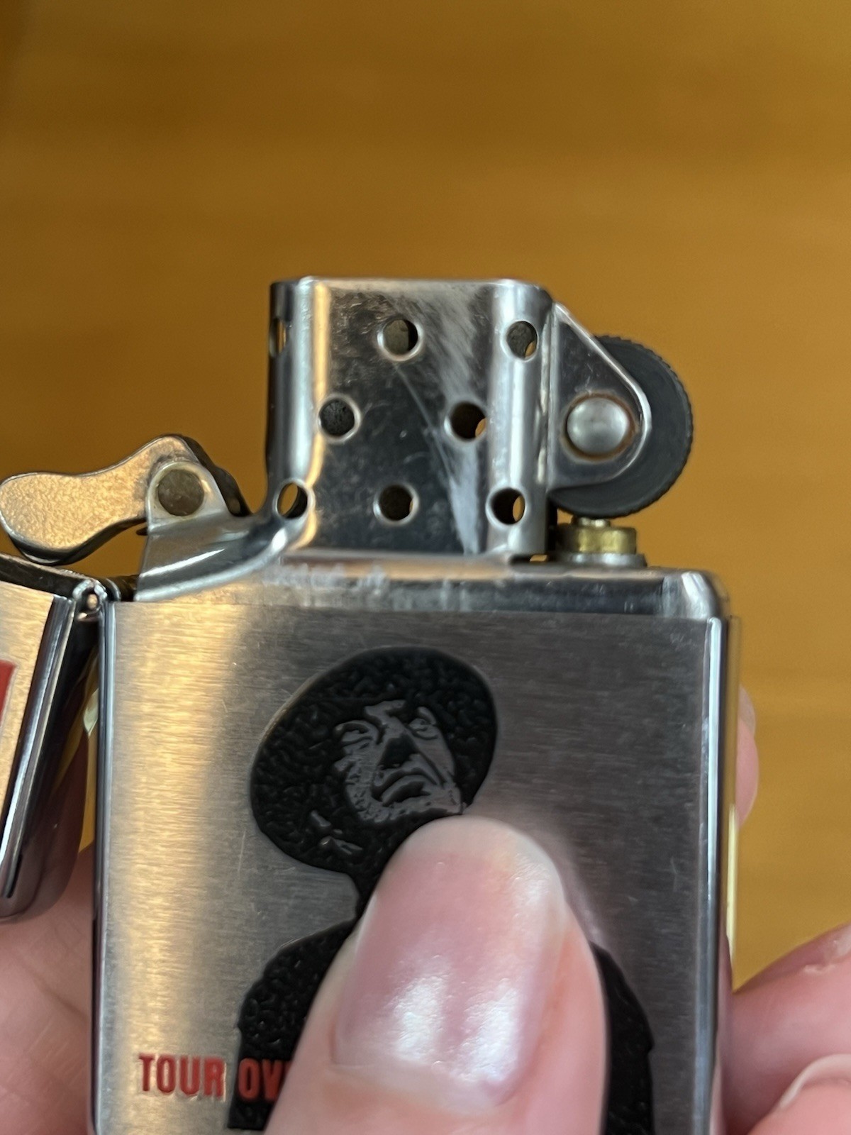 Zippo Led Zeppelin Tour Over Europe 1980 Music Collectible Lighter