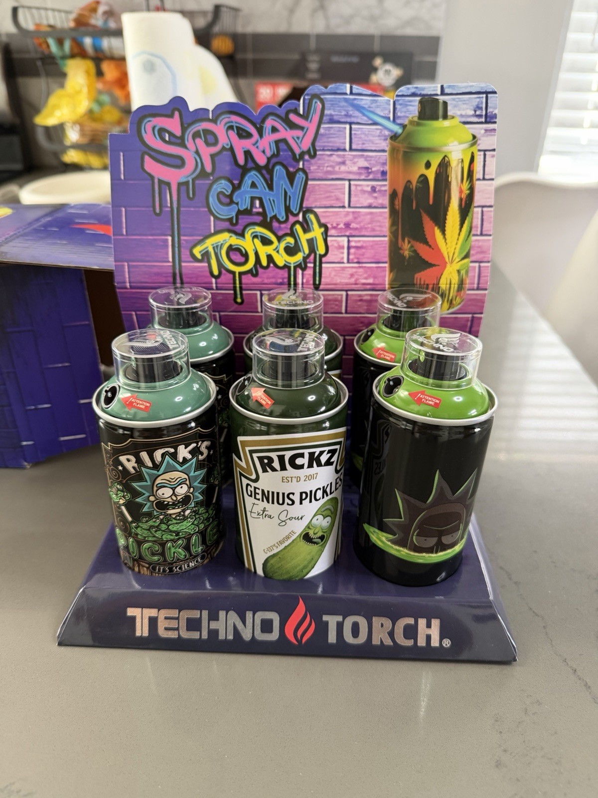 TECHNO SMALL SPRAY CAN TORCH-COUNT 1