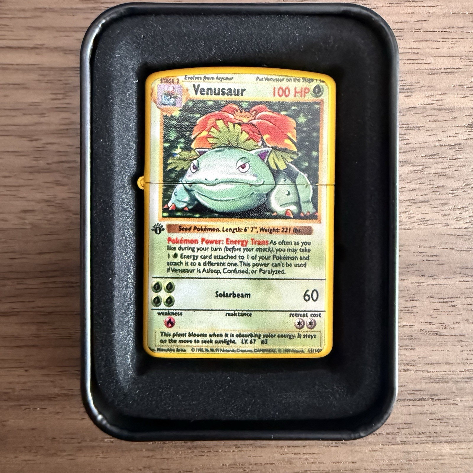 Charizard, Blastoise & Venusaur Lighter Set | 3pc Windproof Refillable Bundle