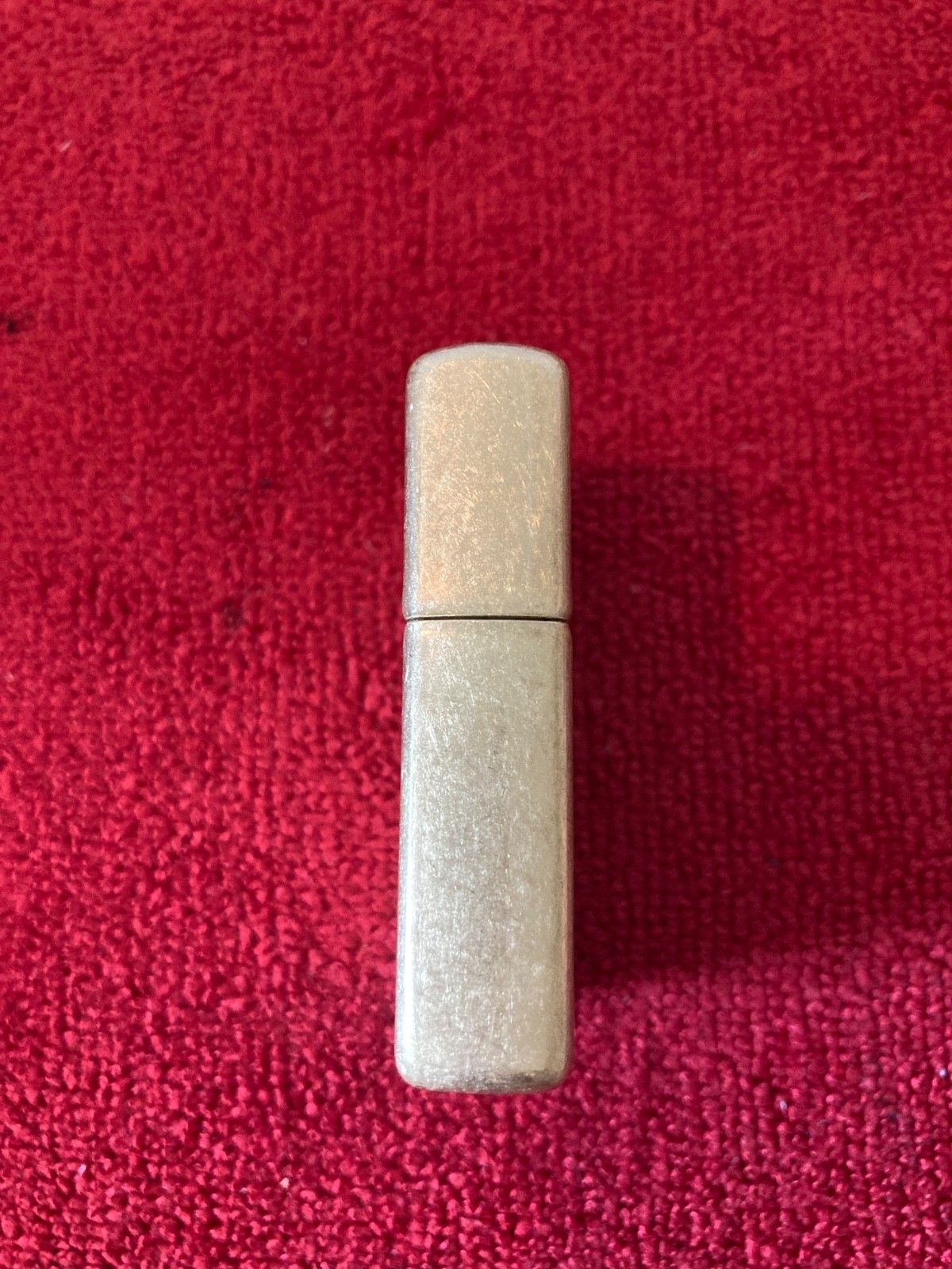 Zippo Gold Textured Gold Tone Collectible Lighter Unique Design Classic Gift
