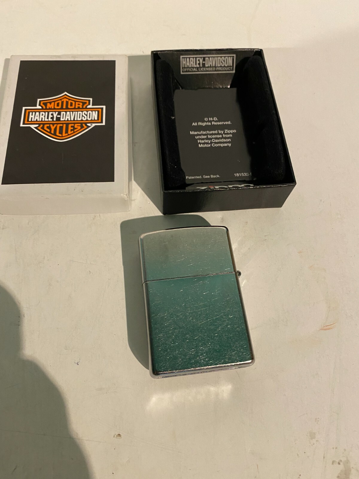 NEW ZIPPO HARLEY DAVIDSON AMERICAN LEGEND LIGHTER