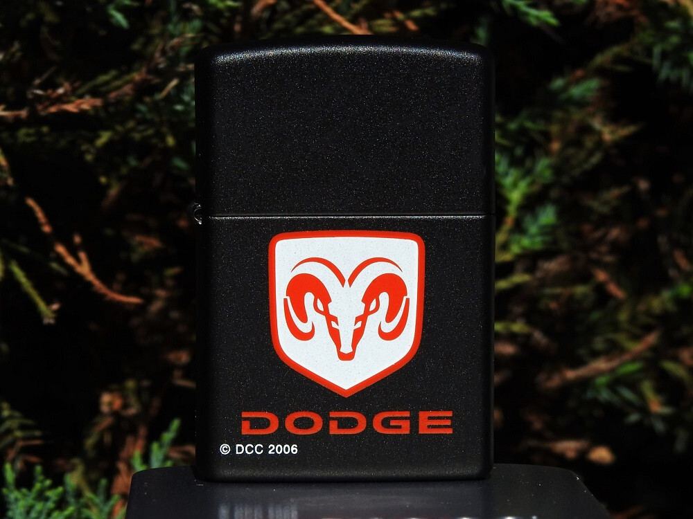 Zippo Lighter – Dodge RAM Logo – Mopar – Hemi – V-8 – Trucks – Chrysler – 1500