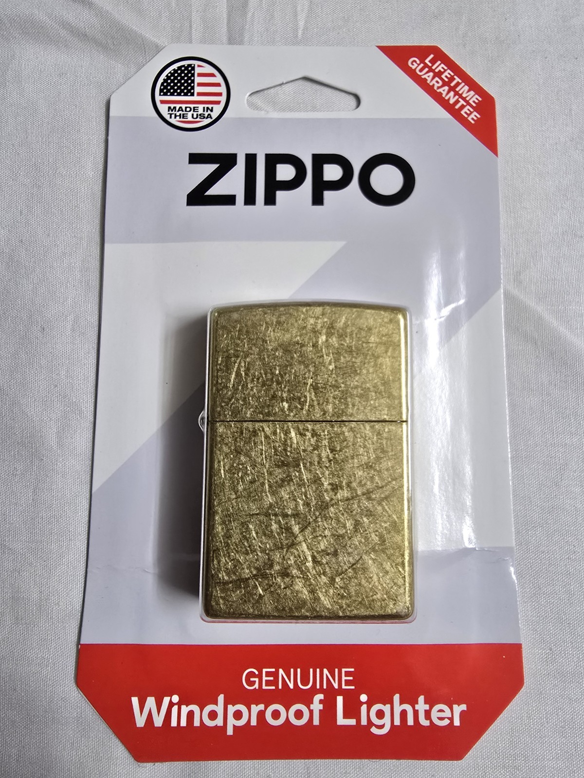 Zippo 2023 Street Brass Lighter. NEW SEALED UNUSED. RARE
