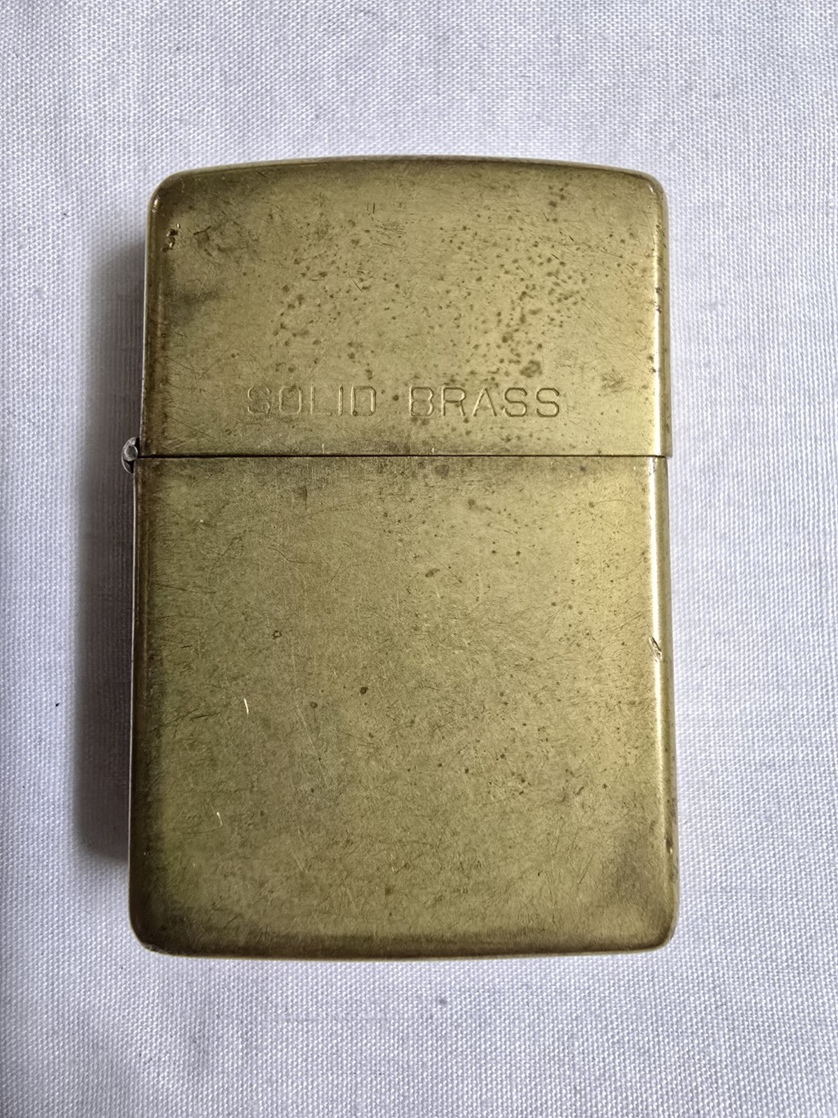 Zippo 1932-1990 Commemorative Solid Brass Lighter. RARE