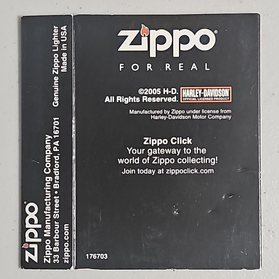 Zippo Lighter Sleeve #21063 „HD-Flames Logo“, No Lighter