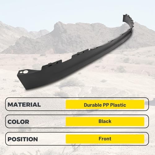 Front Lower Bumper Valance Air Deflector Compatible with 2007-2013 Chevy