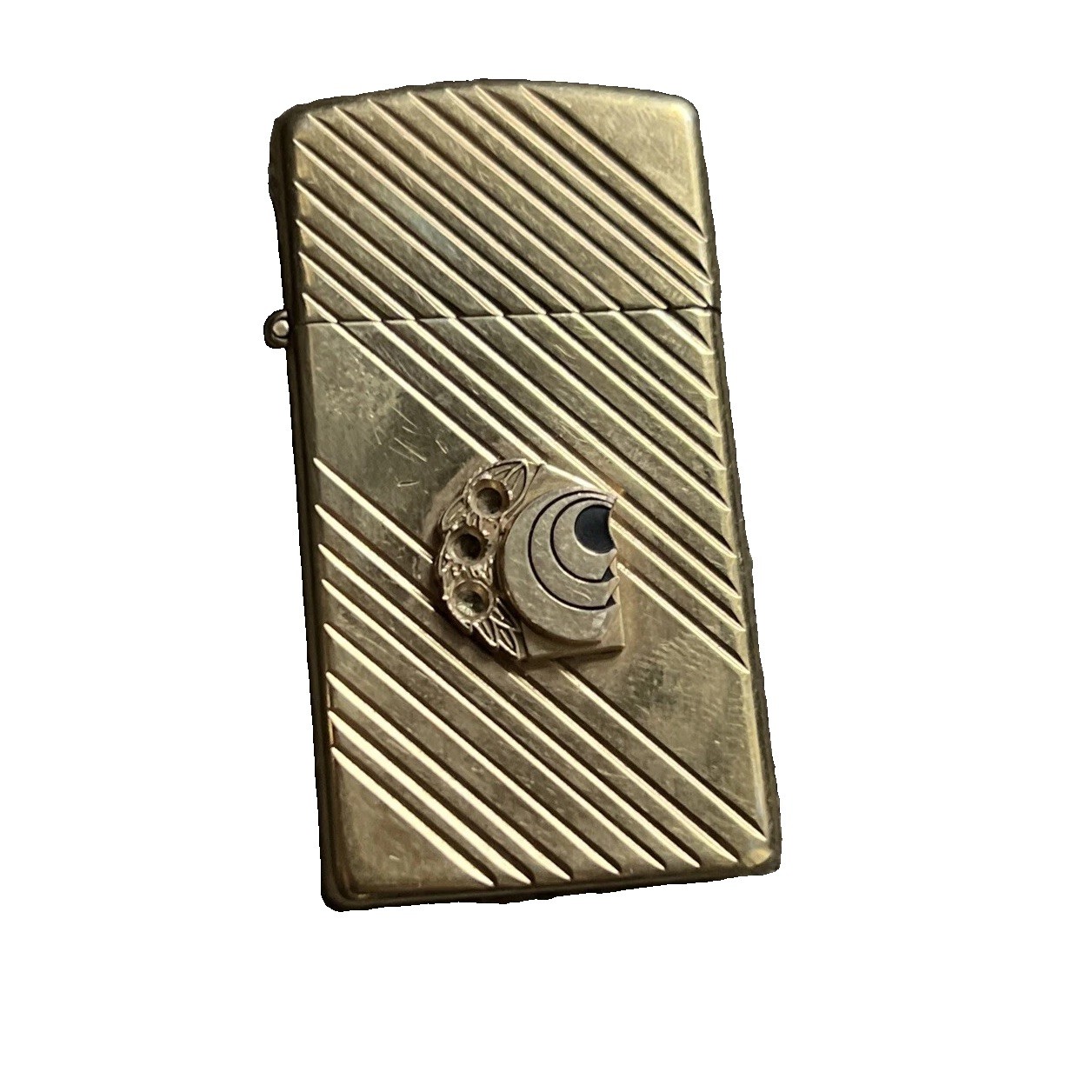 Vintage Zippo 14K Gold Applied Accent Lighter 1/1 On eBay