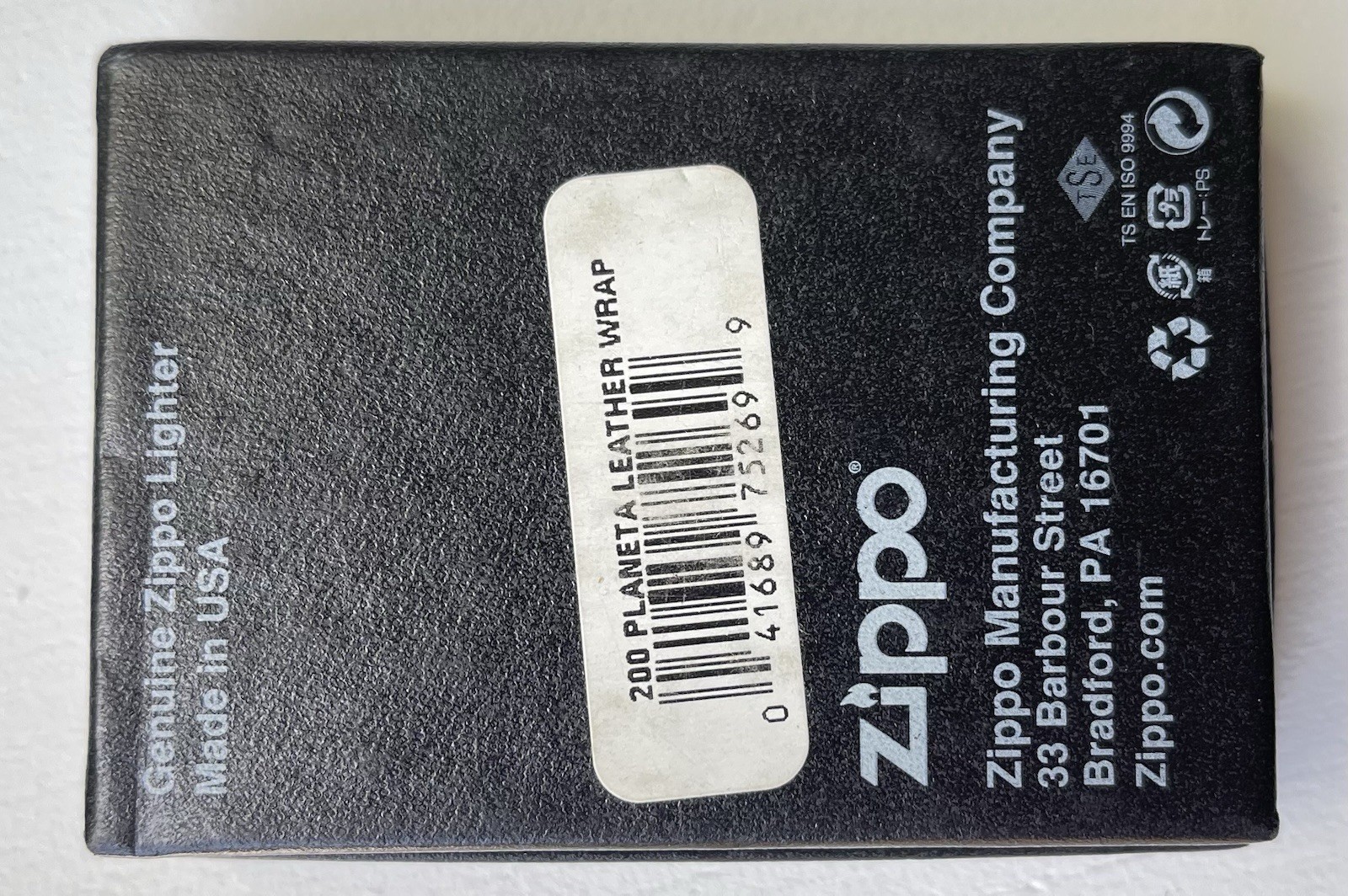 2015 Original Limited Edition “Leather Celebration 1951” Zippo | Un Used