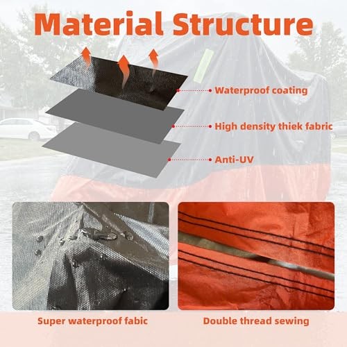 XXXL Waterproof Outdoor Motorcycle Cover for Harley Davidson Ultra Classic,