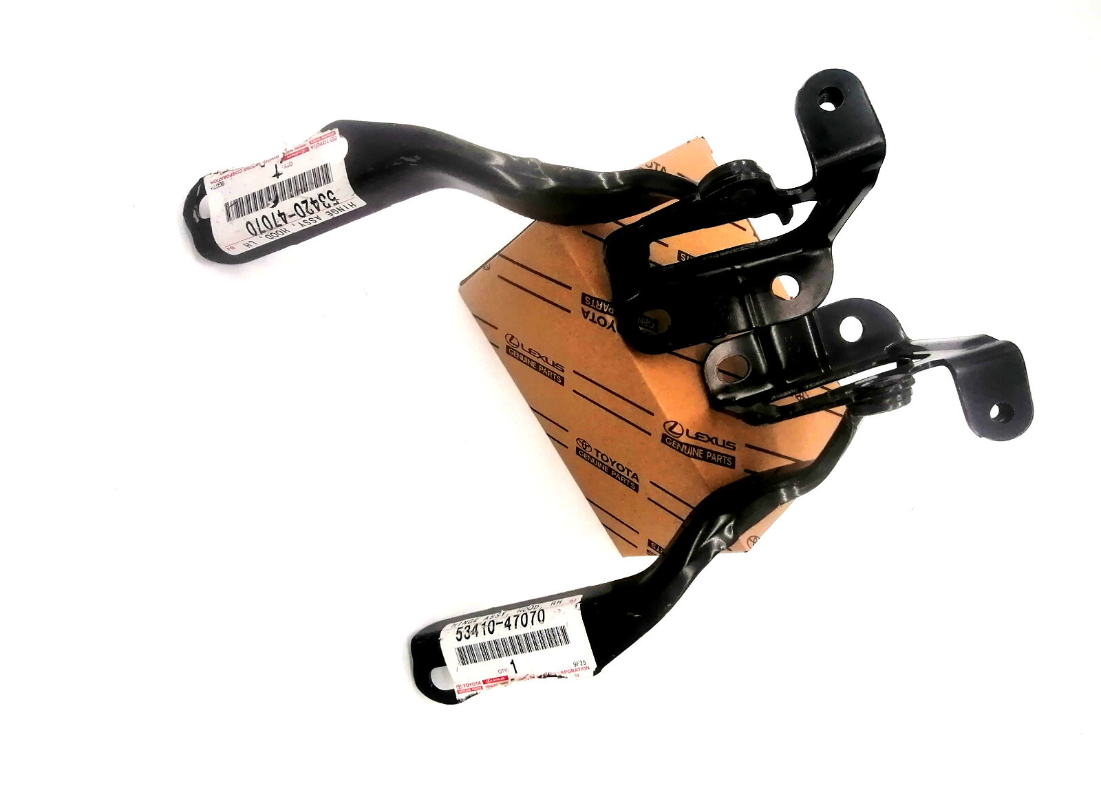 NEW GENUINE FOR TOYOTA PRIUS Front set 2pcs(Right+ Left) Bonnet Hinge 2009-16