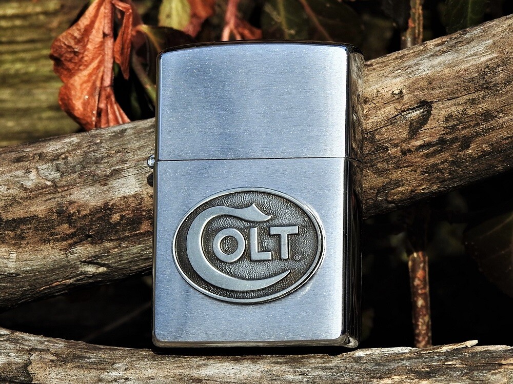 Zippo Lighter – Colt Firearms – Emblem – Colt’s Manufacturing Company – 200C 617