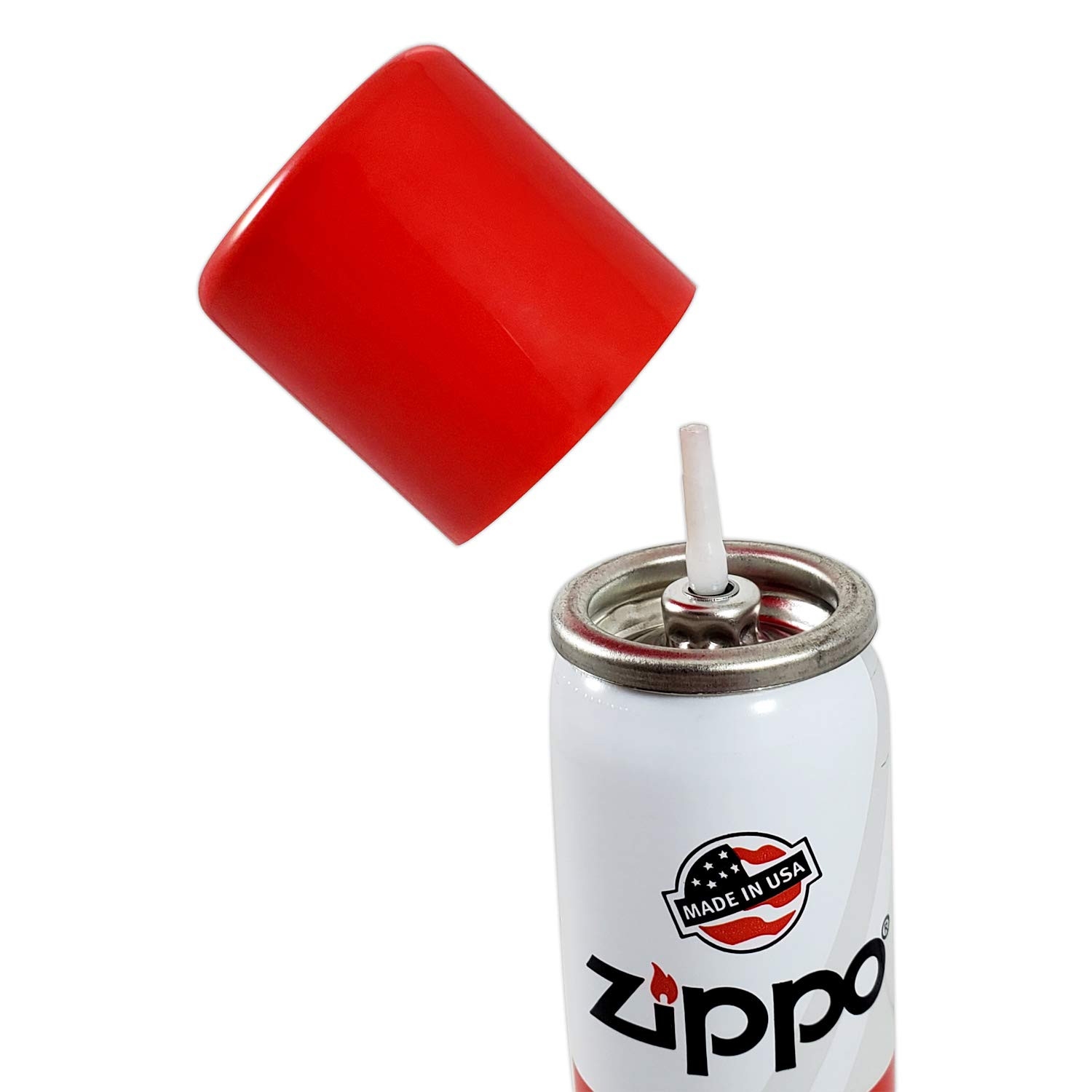 Zippo Butane Fuel 2 Pack 75ml Universal Tip Lighter Fluid Made in USA