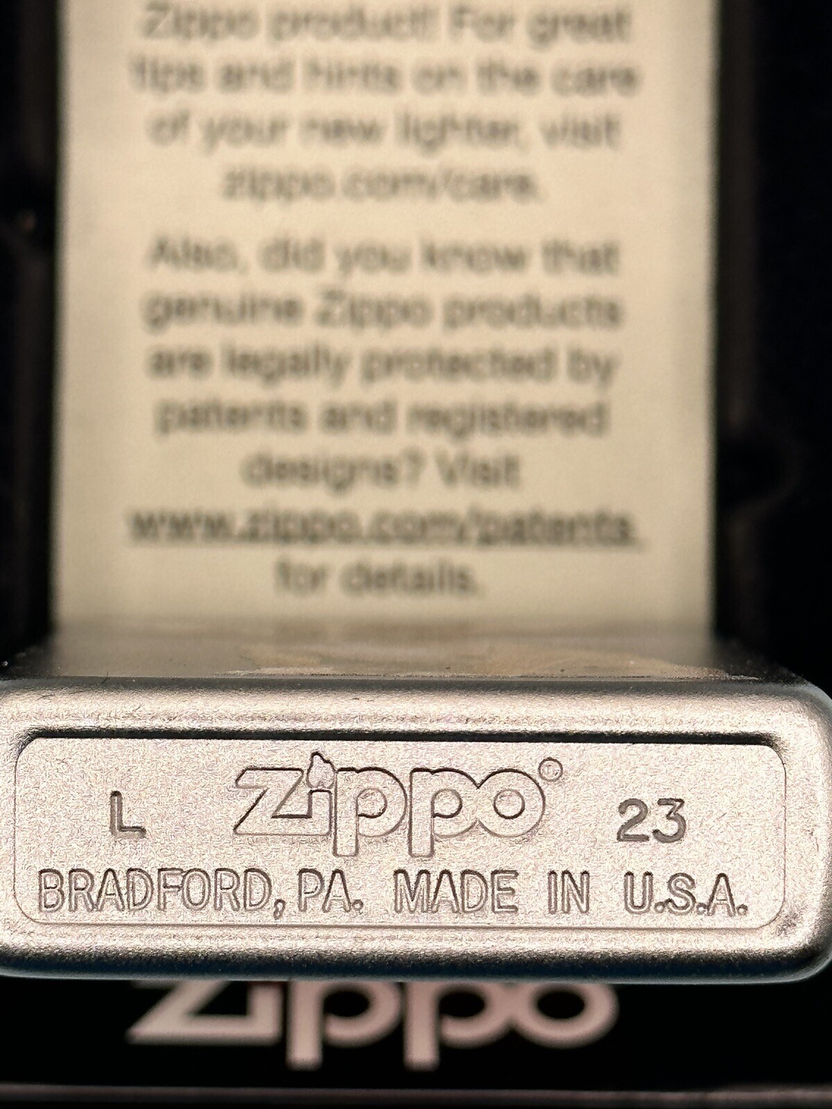 2023 Chihuahua Dog Design Chrome Zippo Lighter NEW