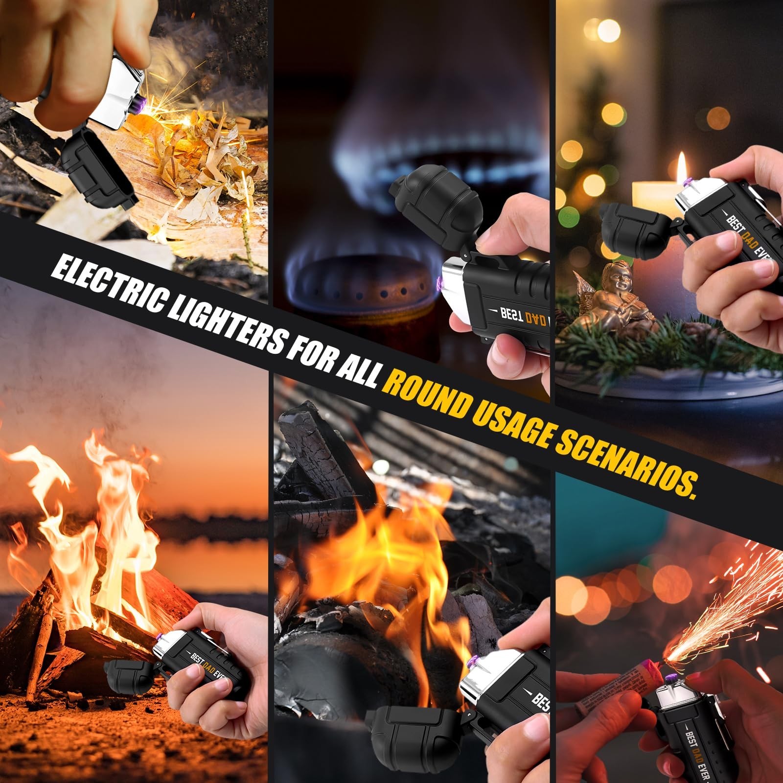 WEARXI Stocking Stuffers for Men, Electric Lighters Gifts for Men, Mens Gifts…