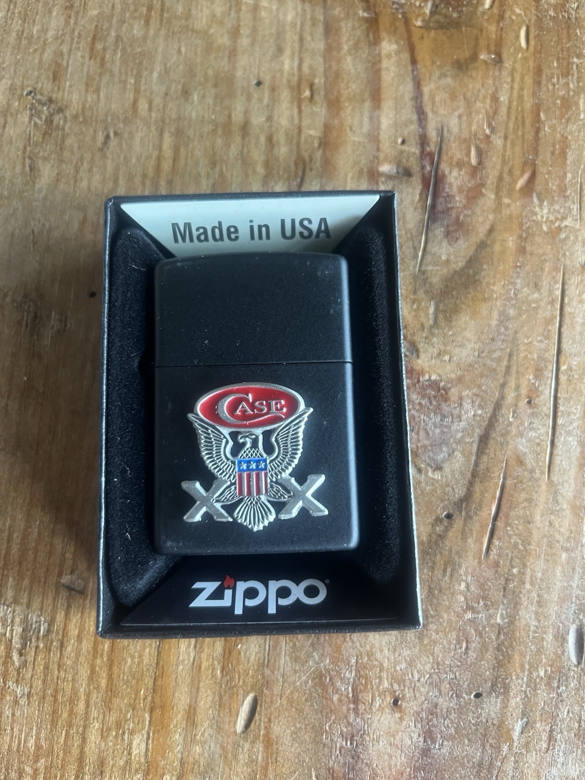 Case XX Patriotic Zippo Lighter! A Must Have!!