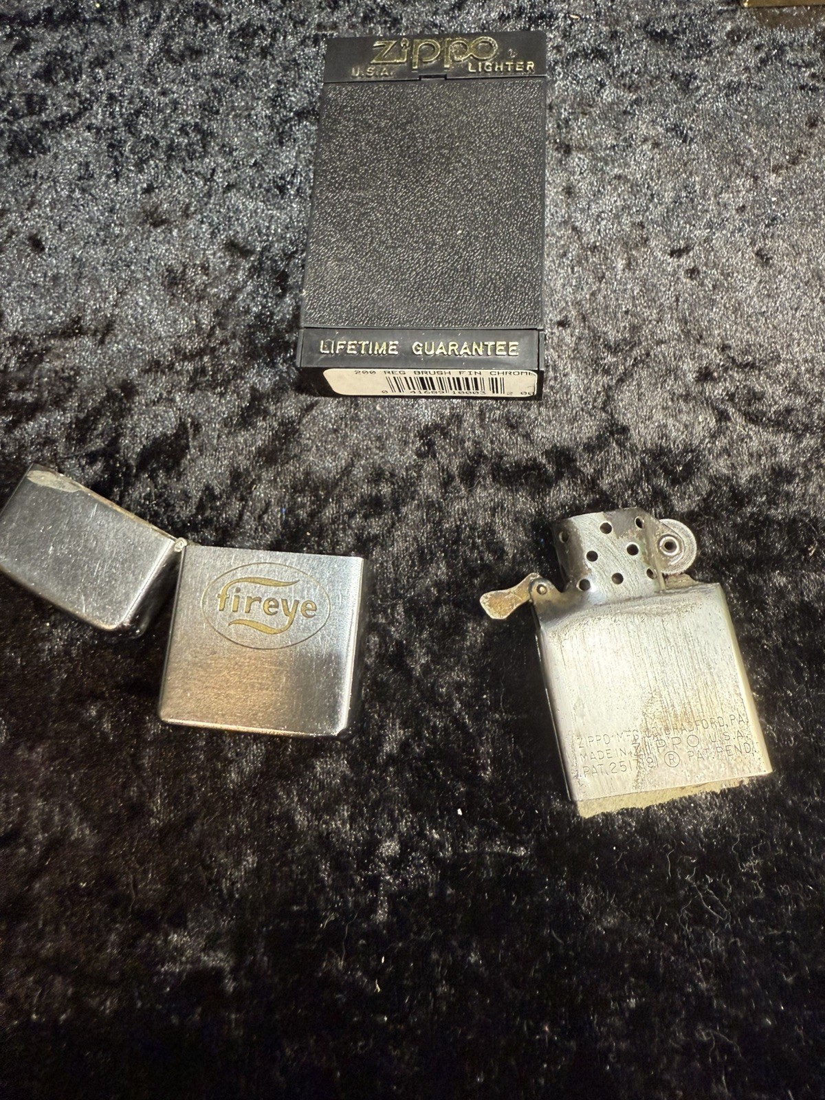 Vintage ZIPPO Lighter – 1958 Pat Pend – Nice Condition 2517191
