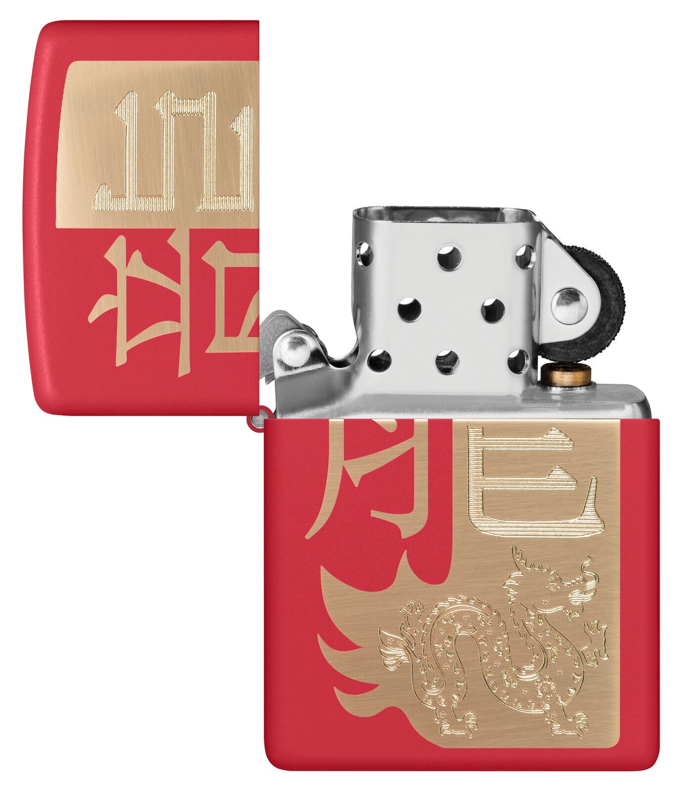 Zippo Year of the Dragon 2024 Red Matte 48769