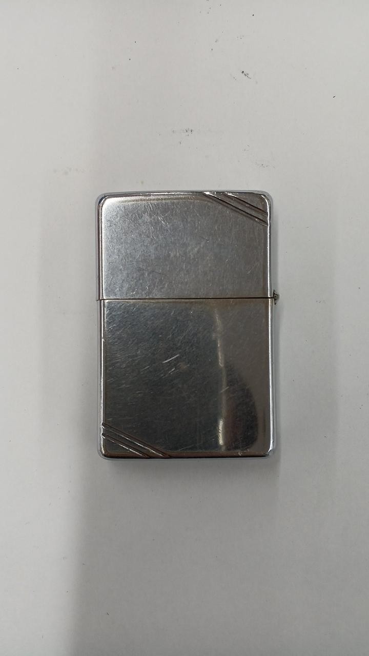 Vintage Zippo „Liberty National“ Statue of Liberty Diagonal Line Design Lighter