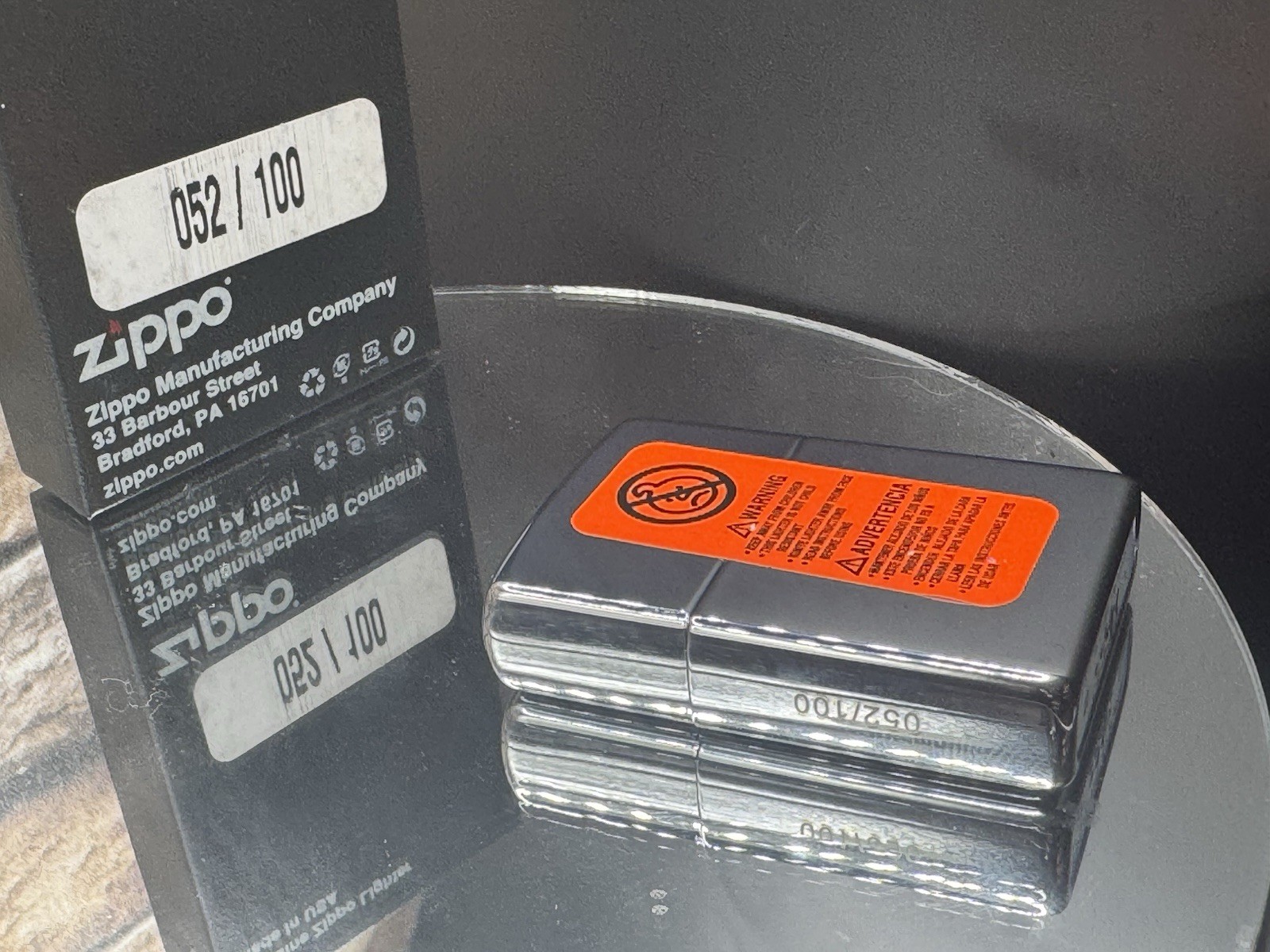 Zippo 52 of 100 Limited Edition Bradford PA Old City Hall New In Box 2007