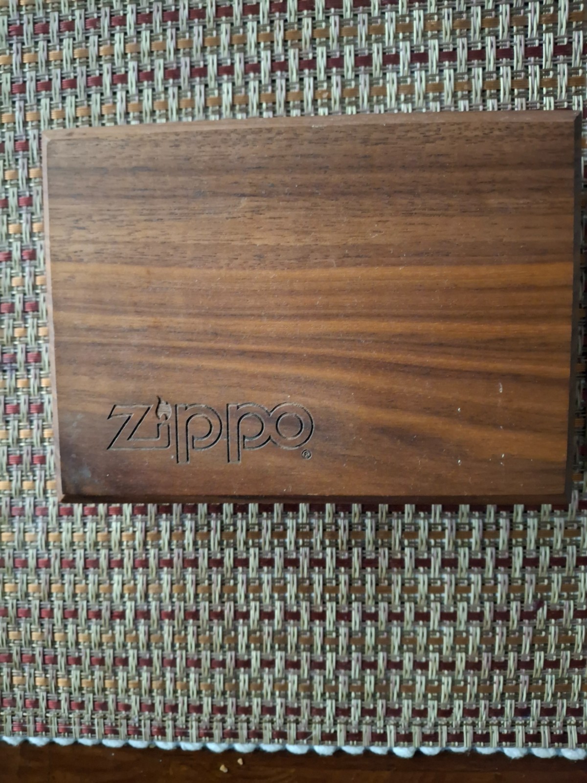 Zippo Presentation Box Wood for Zippo Lighter.