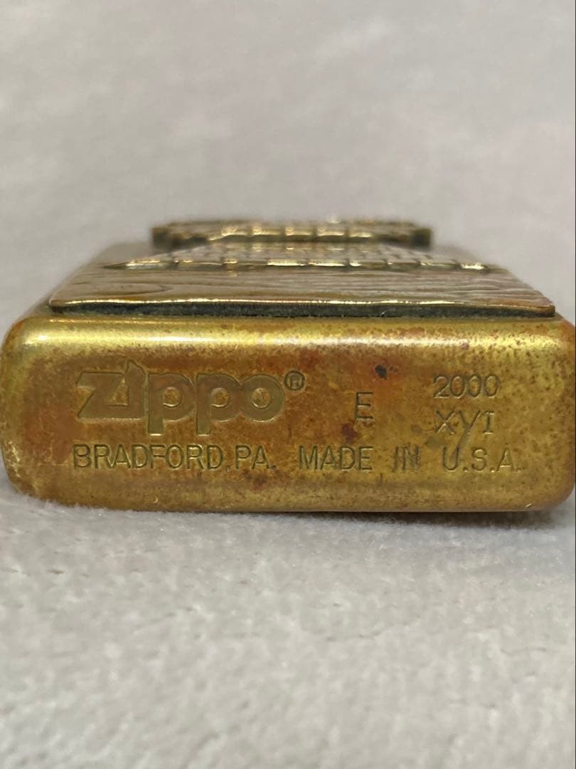 [Rare] ZIPPO (Year 2000) „Carpe Diem“ Freemason Trick Lighter