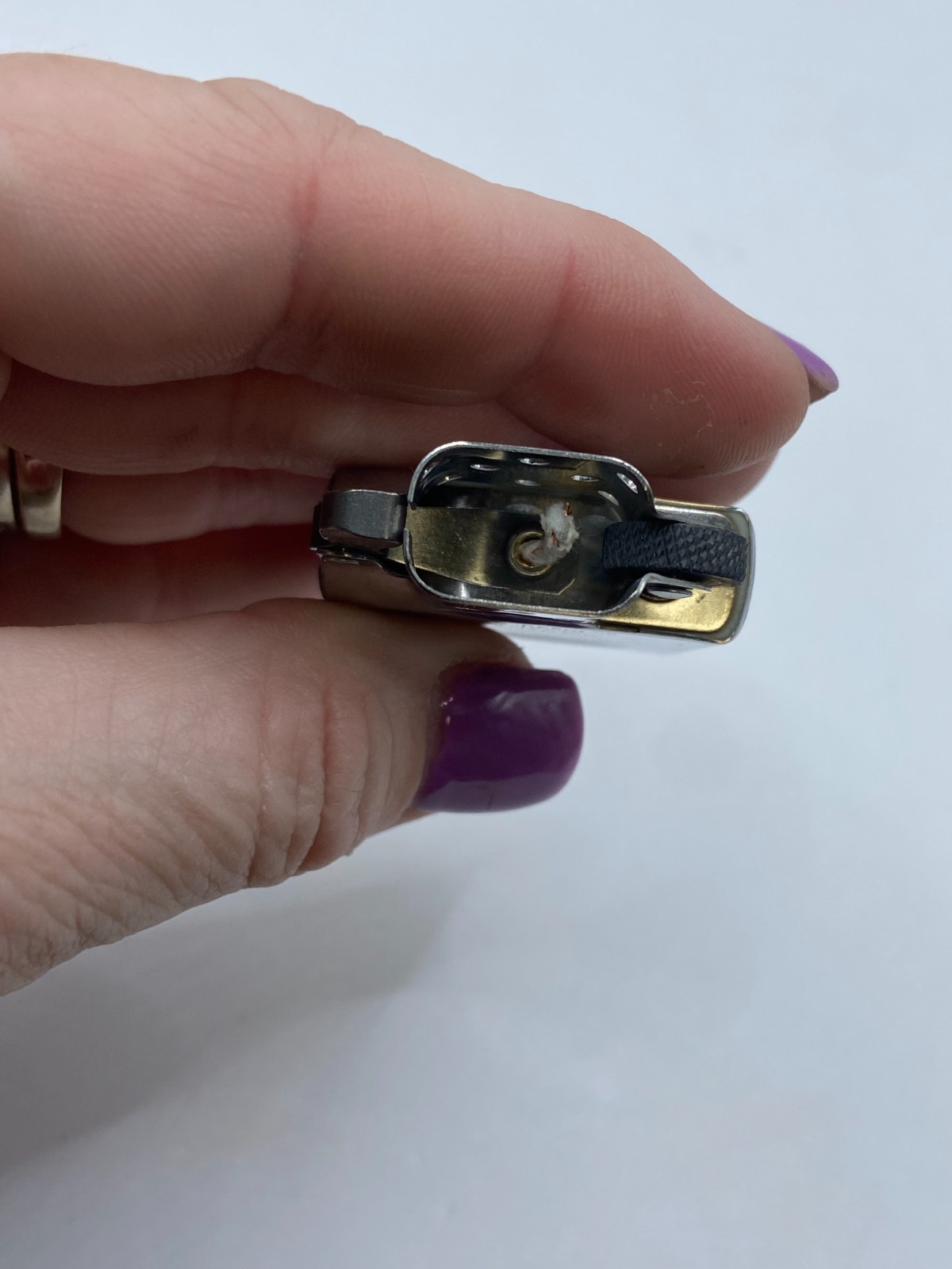 NEW Zippo Lighter Chrome USA w/ EXTRA INSERT