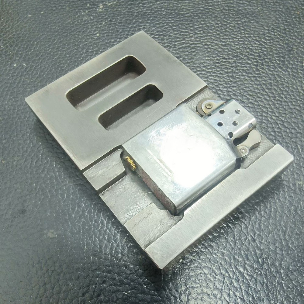 Durable Steel Platform Base for Zippo Lighter Repair and Fixing